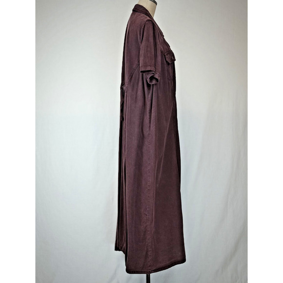 Vintage 90's Jones New York Sport Purple Button Up Dress Womens 2X #50180 USA - Picture 4 of 11